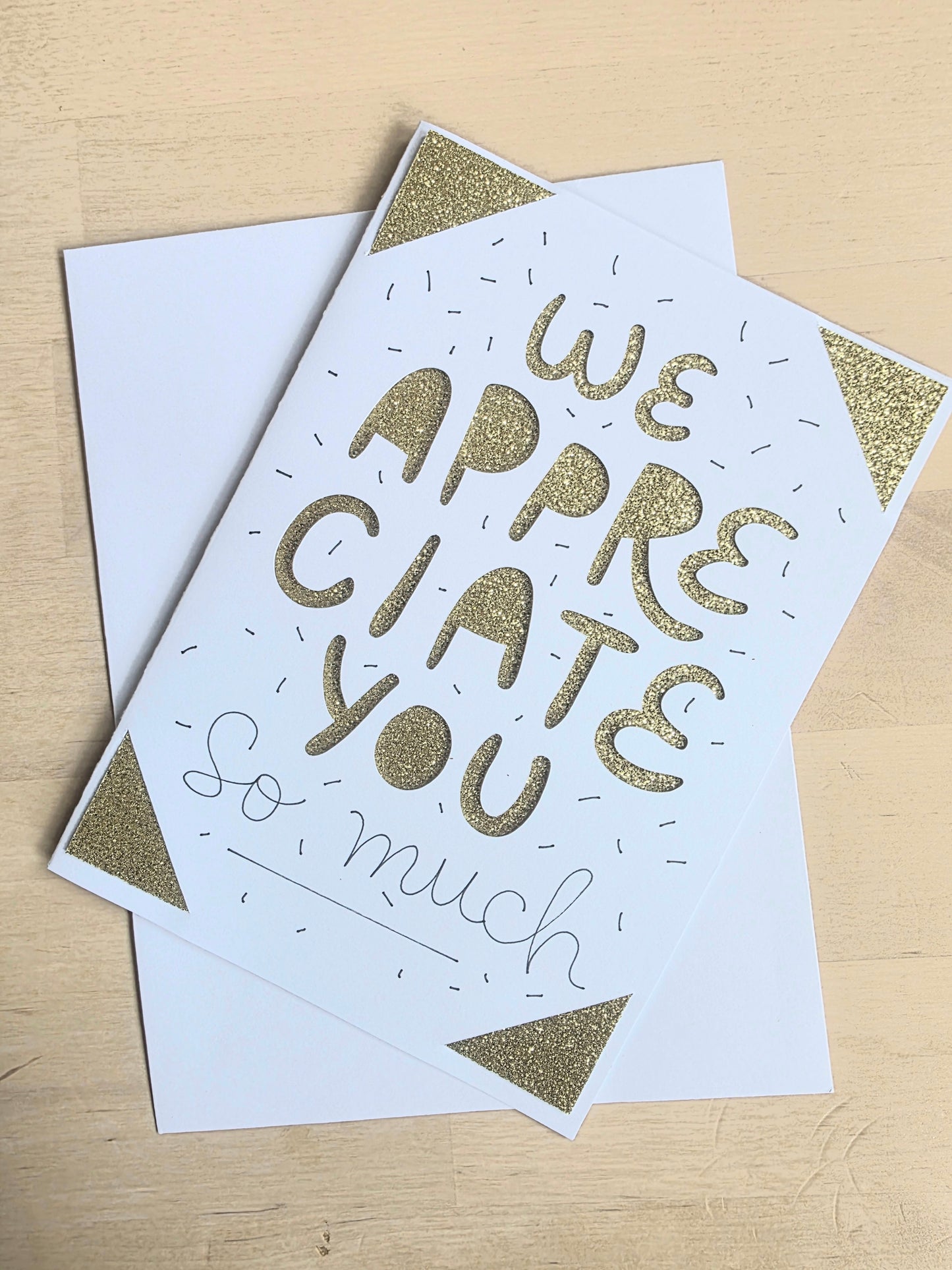 Occasion Cards: We Appreciate You So Much
