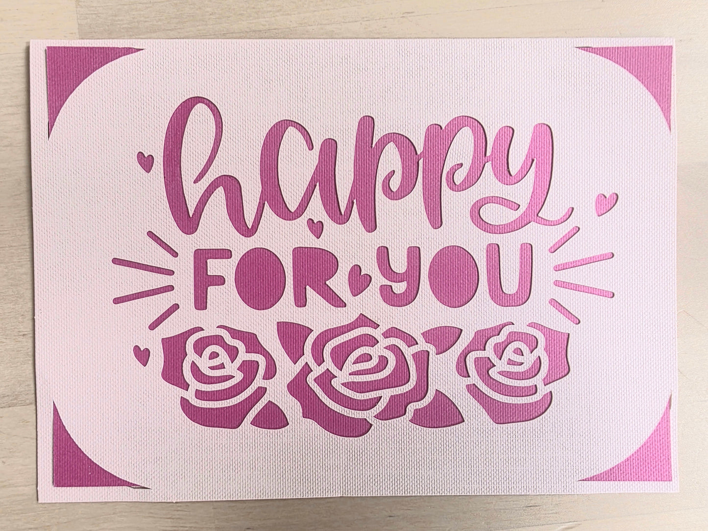 Occasion Cards: Happy For You