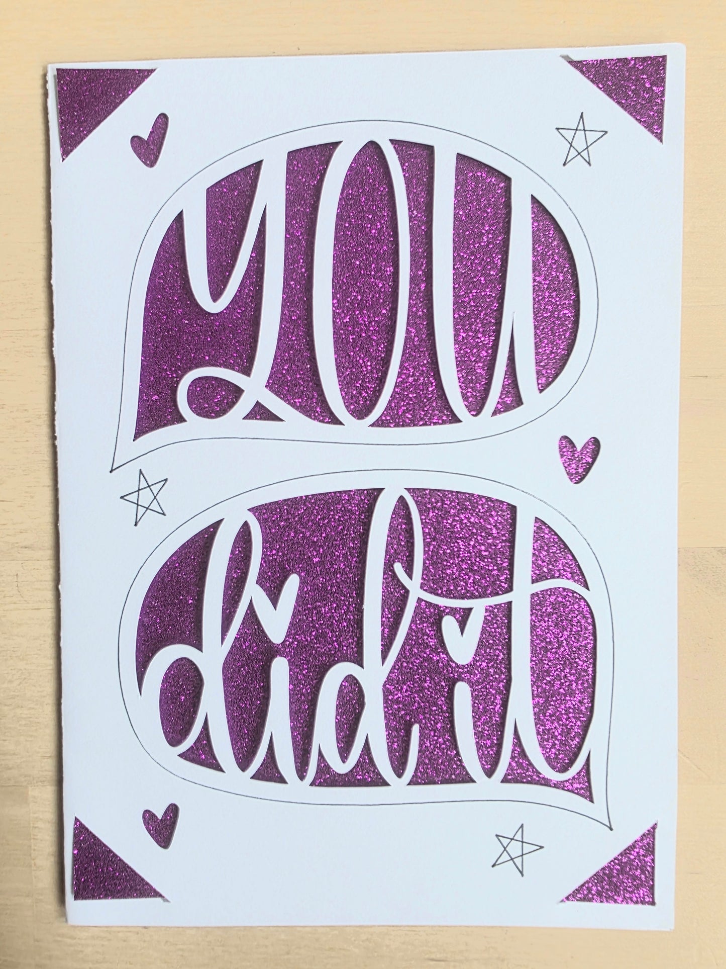 Occasion Cards: You Did It