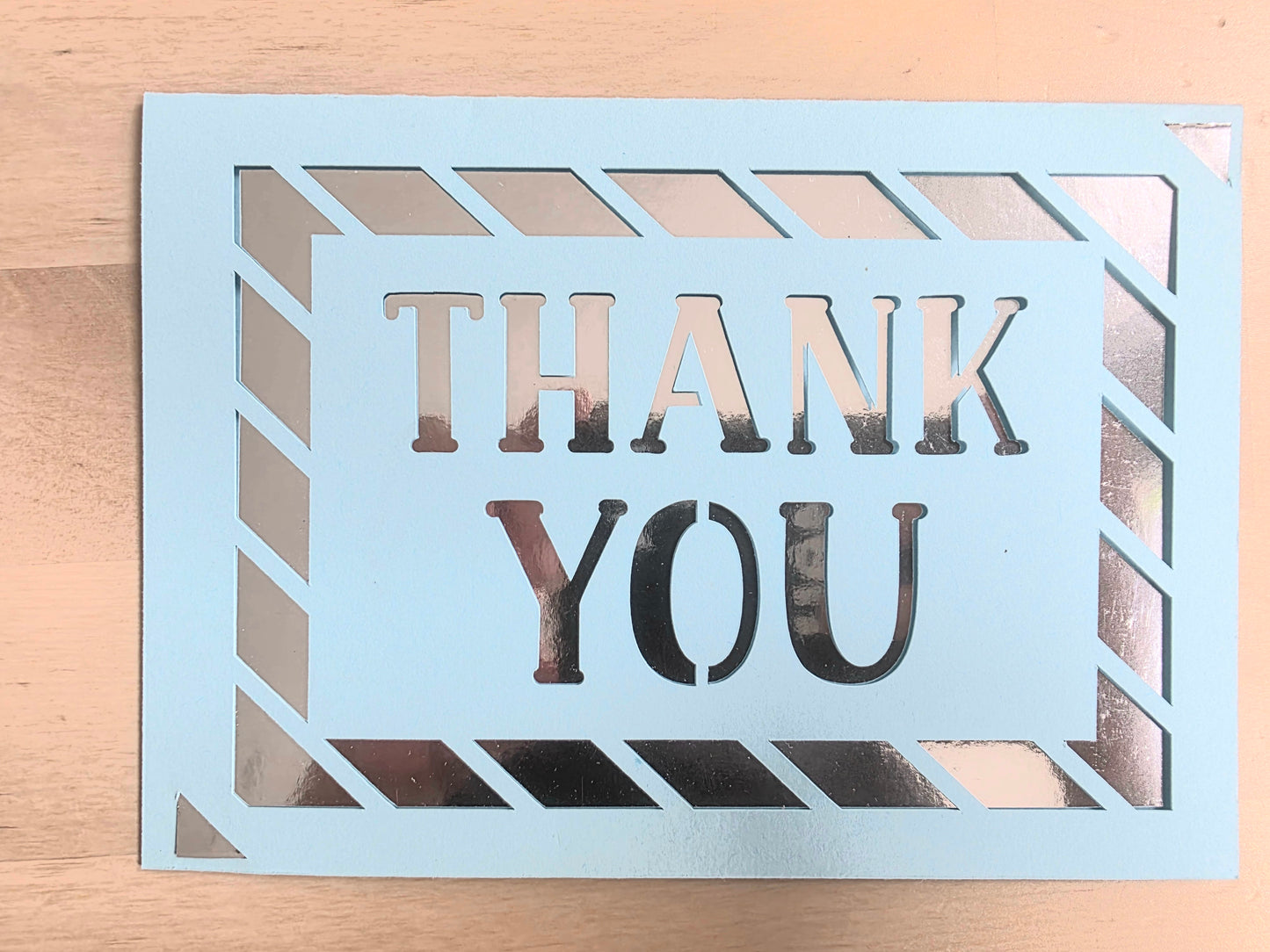Occasion Cards: Thank You Stripes