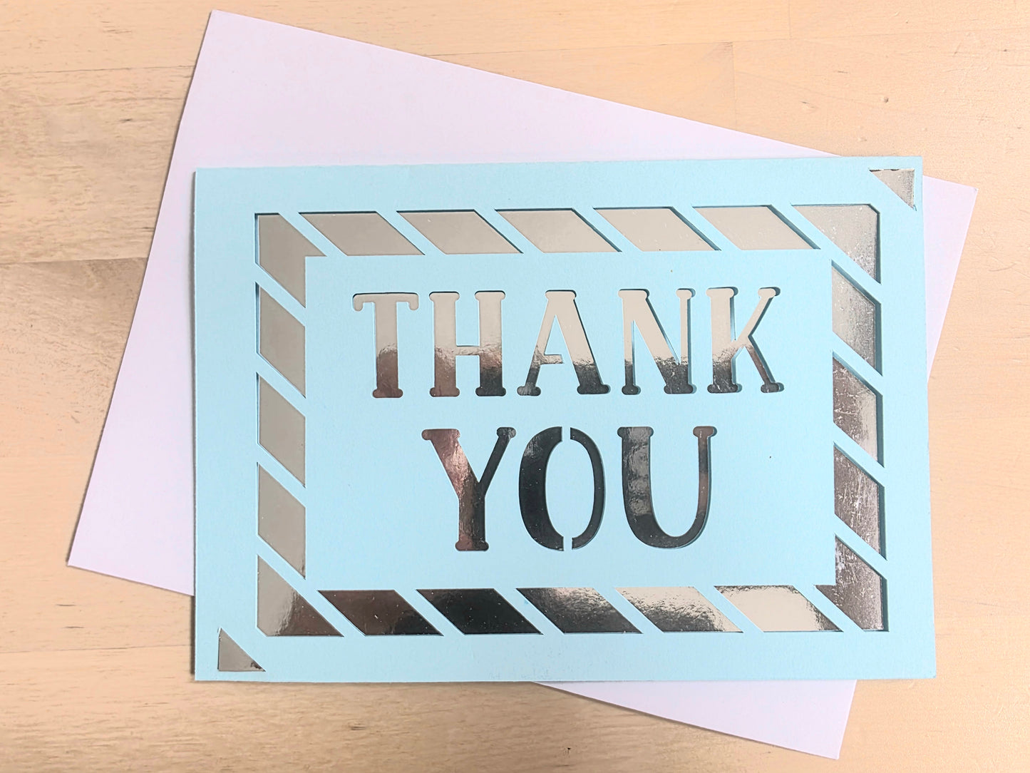 Occasion Cards: Thank You Stripes
