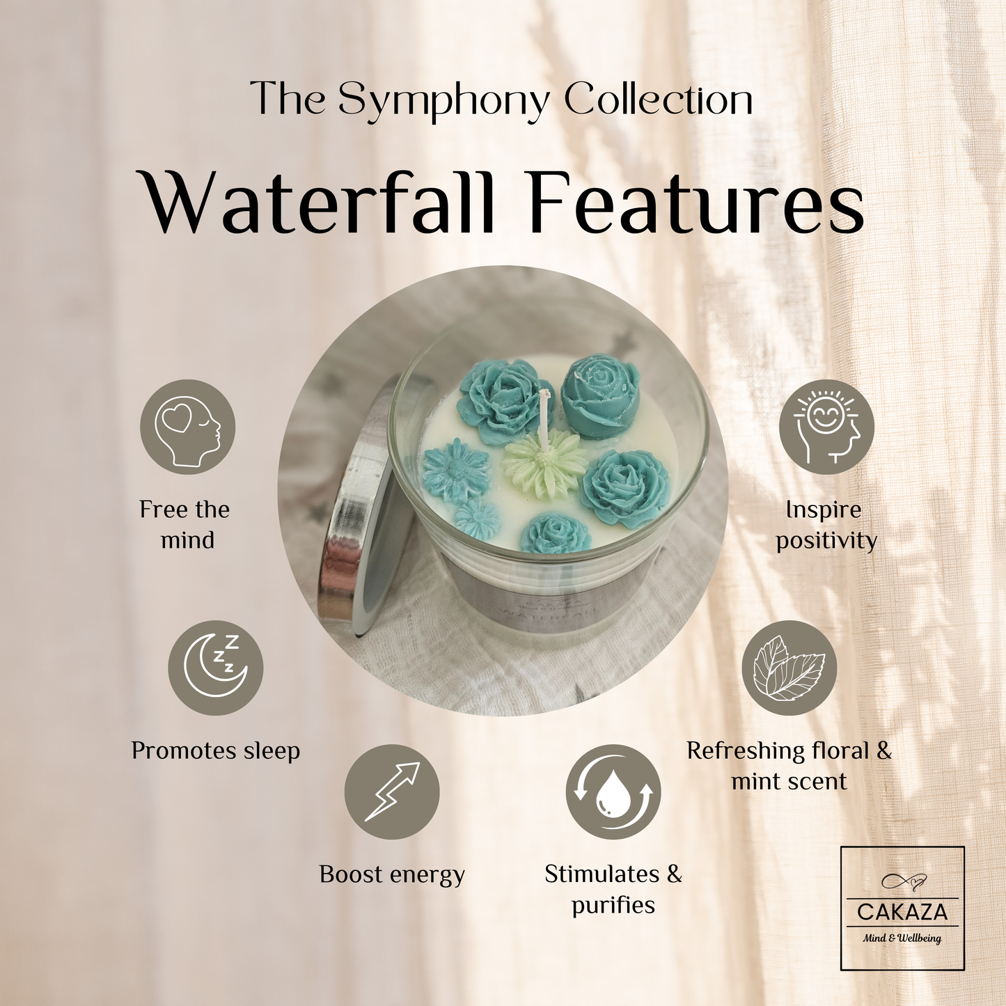 Symphony Collection: Waterfall Candle