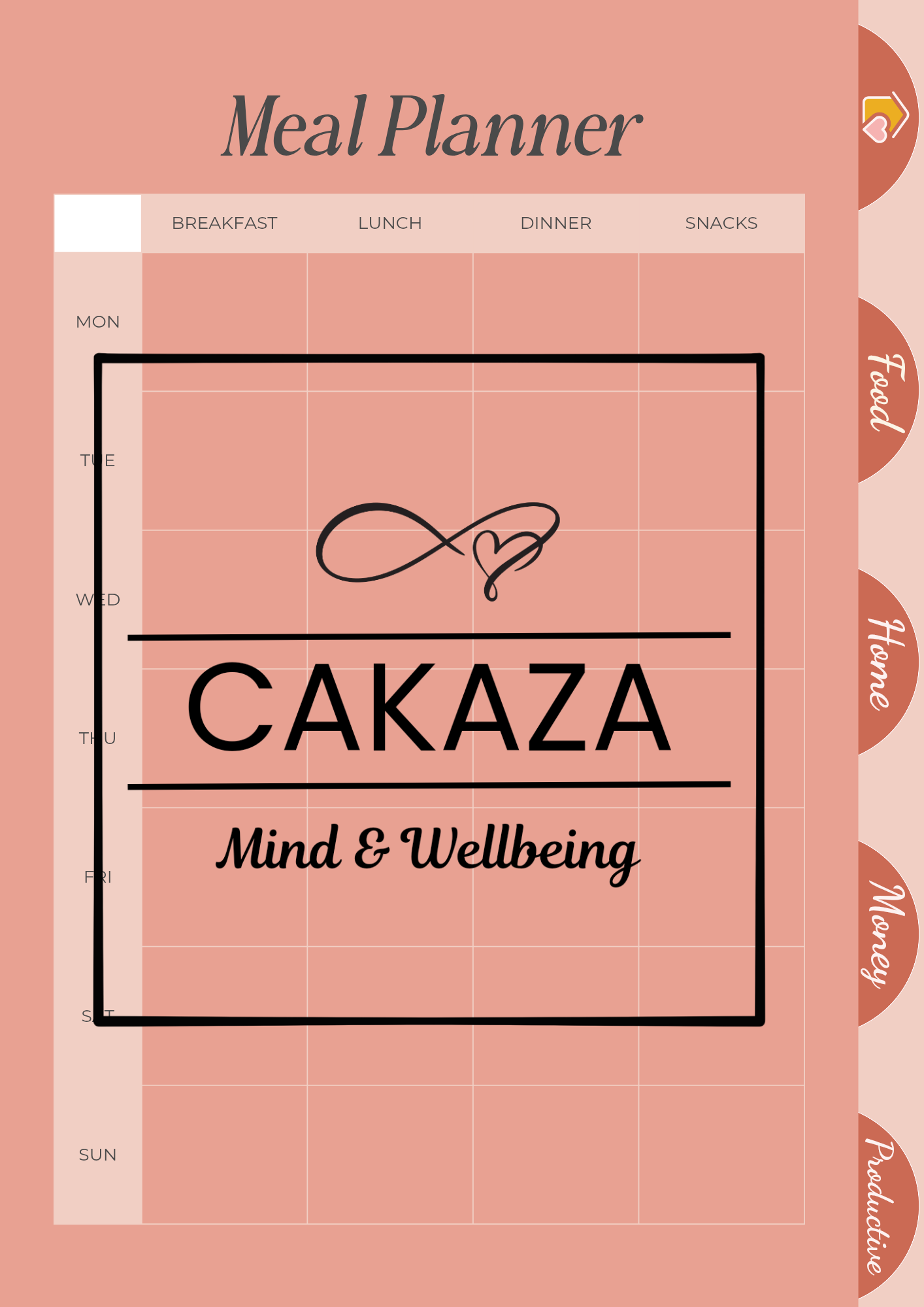 Nurture & Navigate Planner