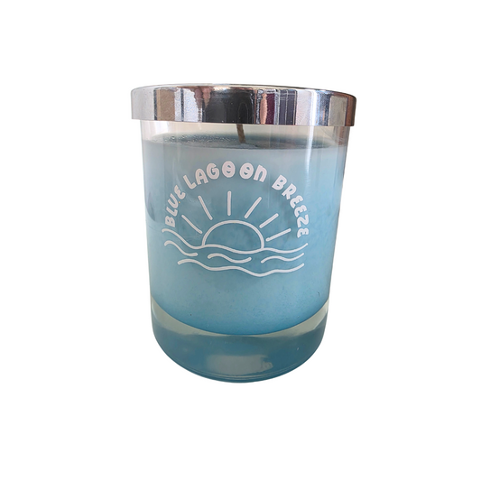 Escape To The Islands: Blue Lagoon Breeze Candle