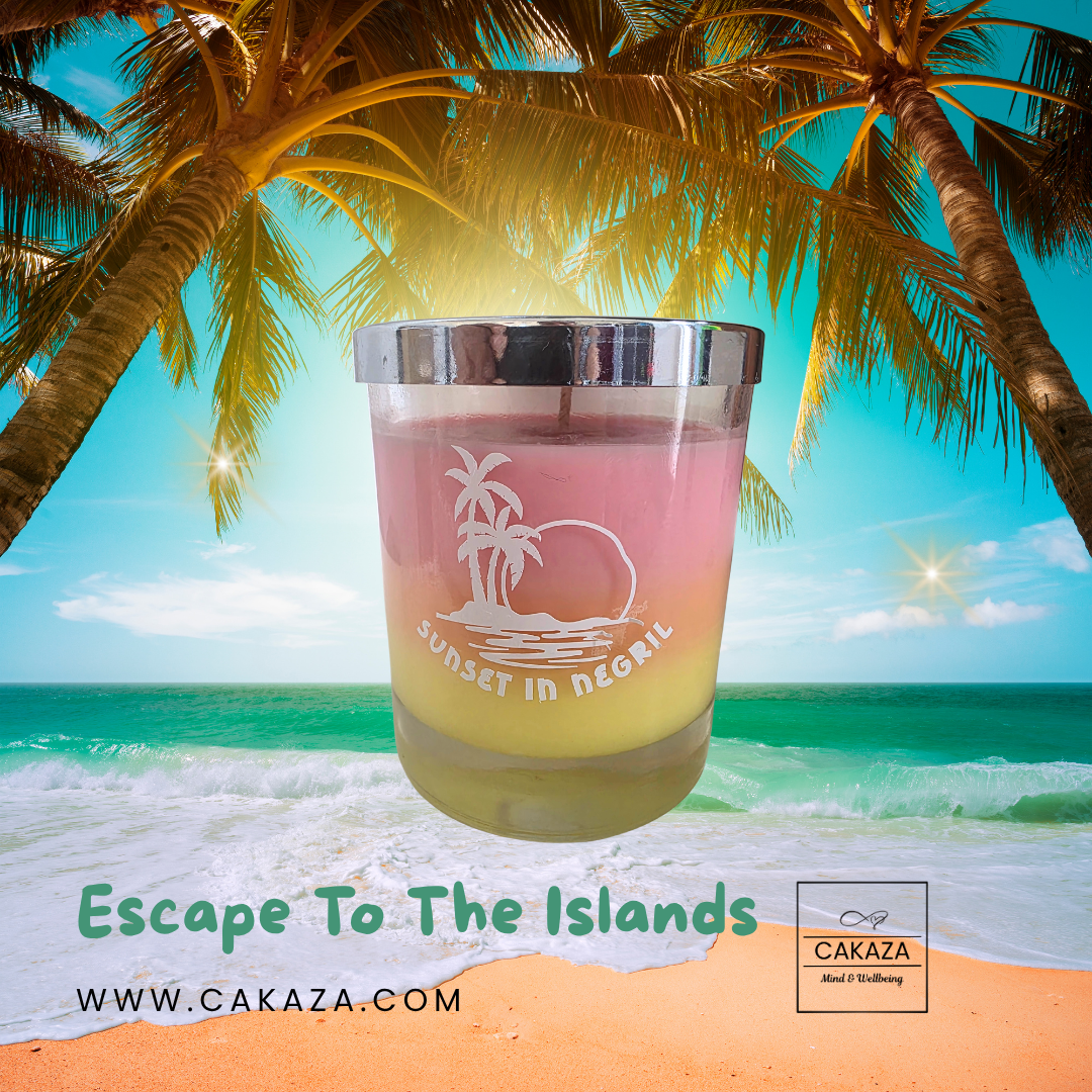 Escape To The Islands: Sunset In Negril Candle