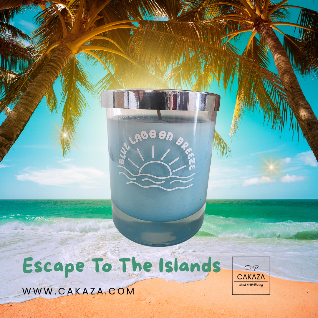 Escape To The Islands: Blue Lagoon Breeze Candle