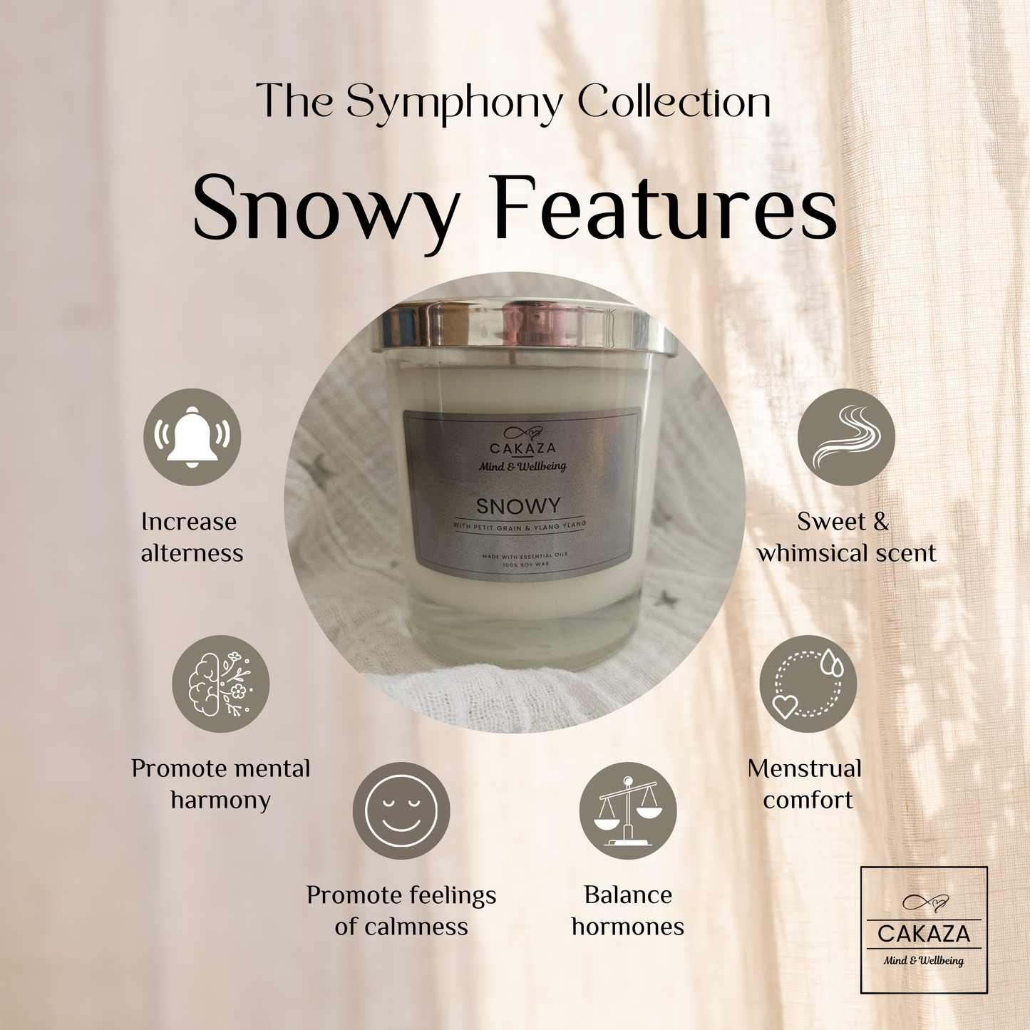 Symphony Collection: Snowy Candle