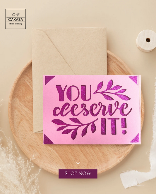 Occasion Cards: You Deserve It