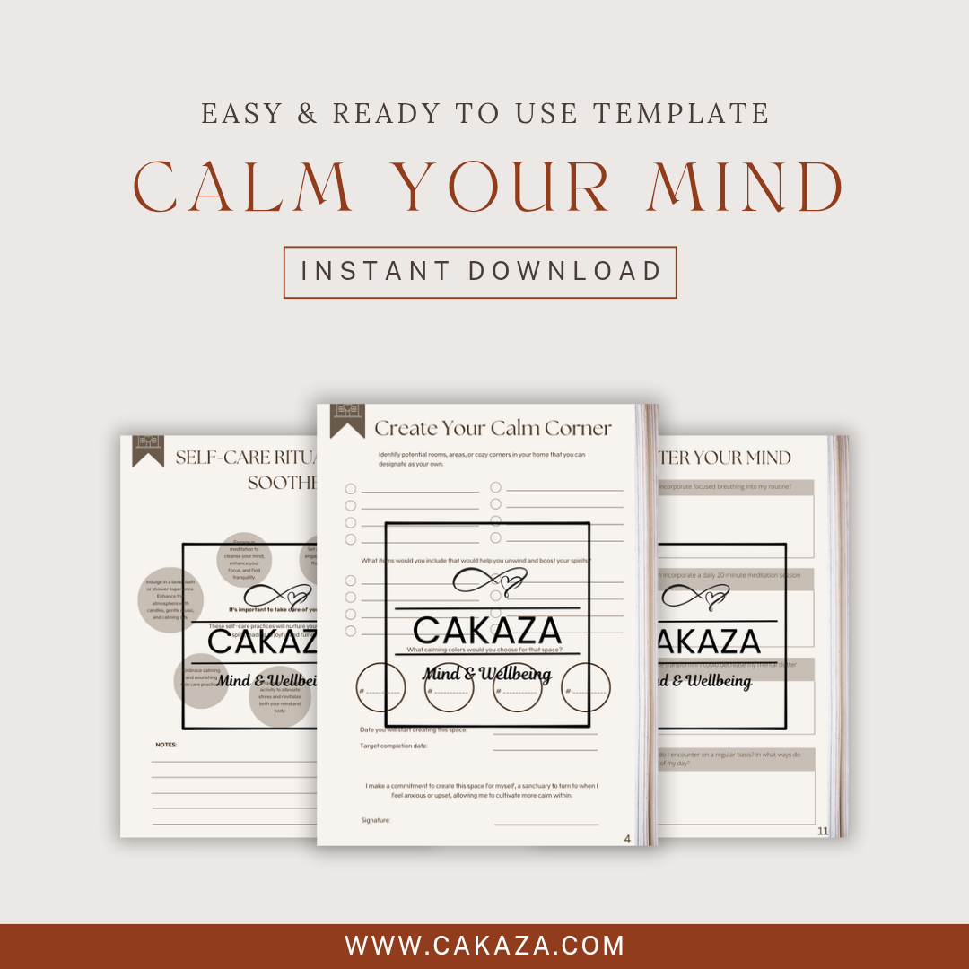 Calm Your Mind Journal