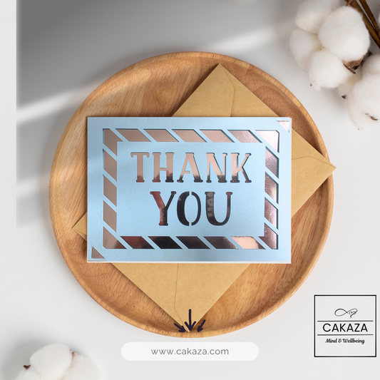 Occasion Cards: Thank You Stripes