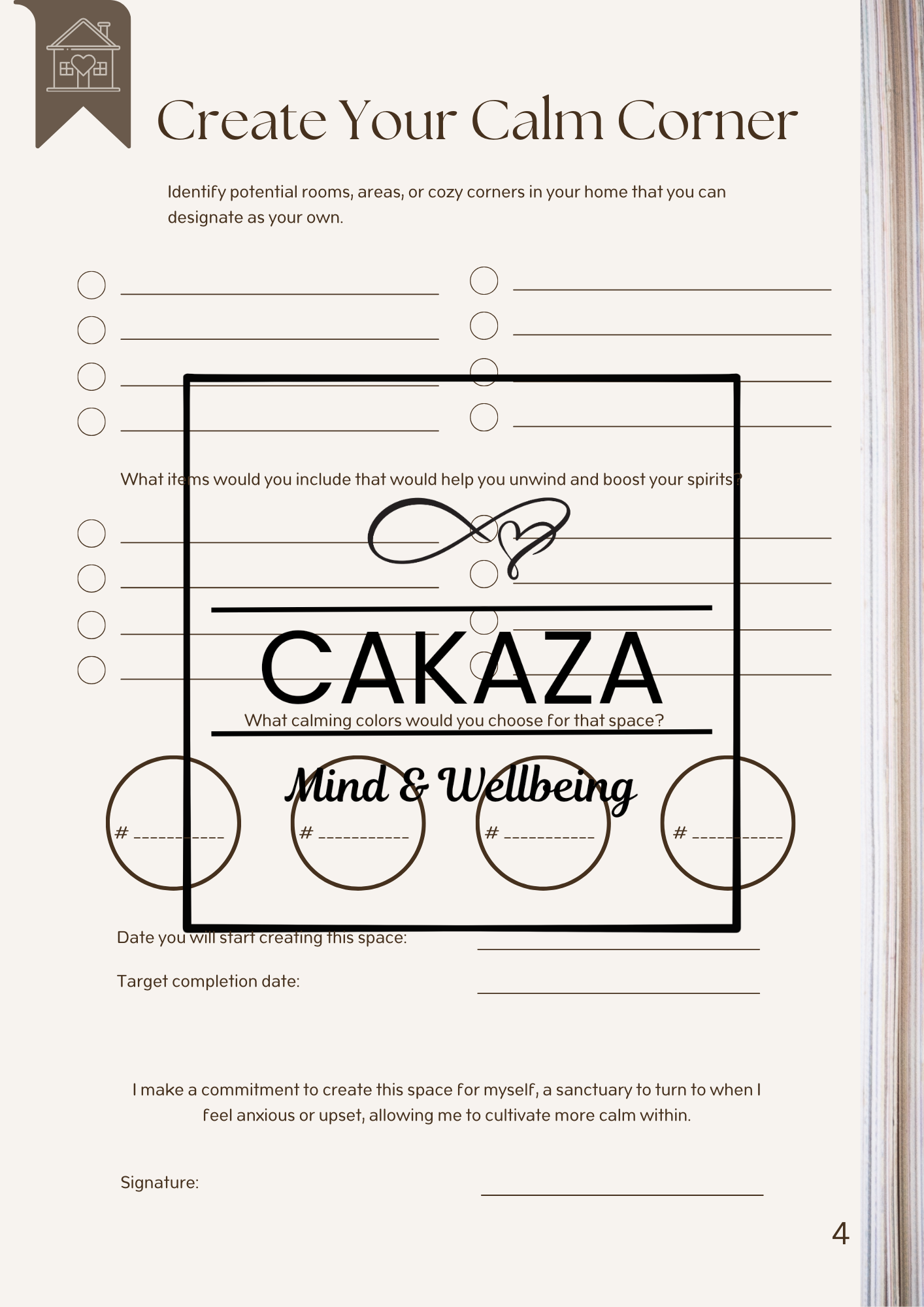 Calm Your Mind Journal