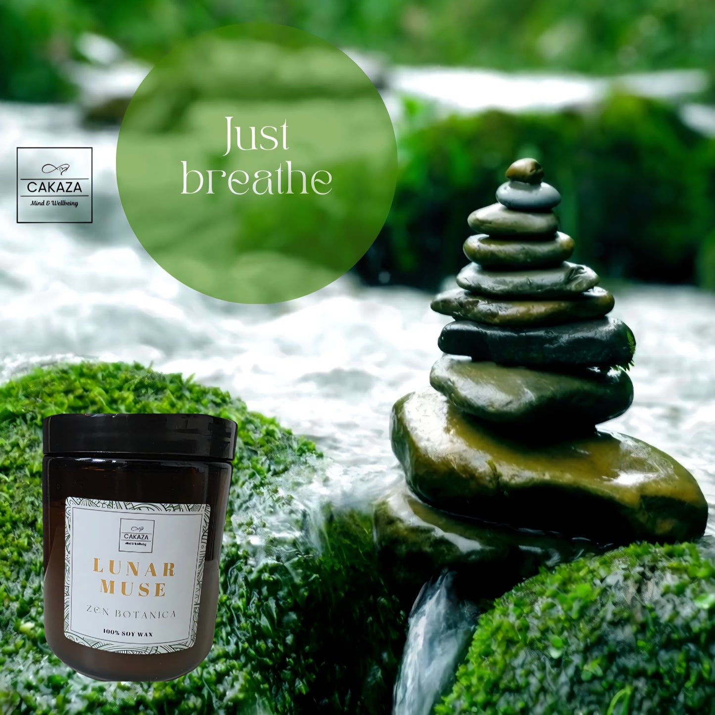 Zen Botanica: Lunar Muse Candle