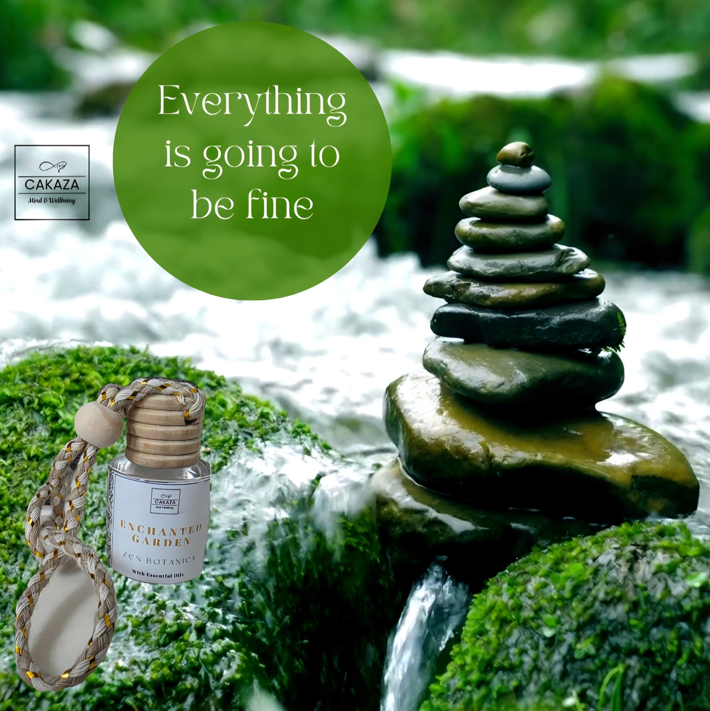 Zen Botanica: Enchanted Garden Car Diffuser