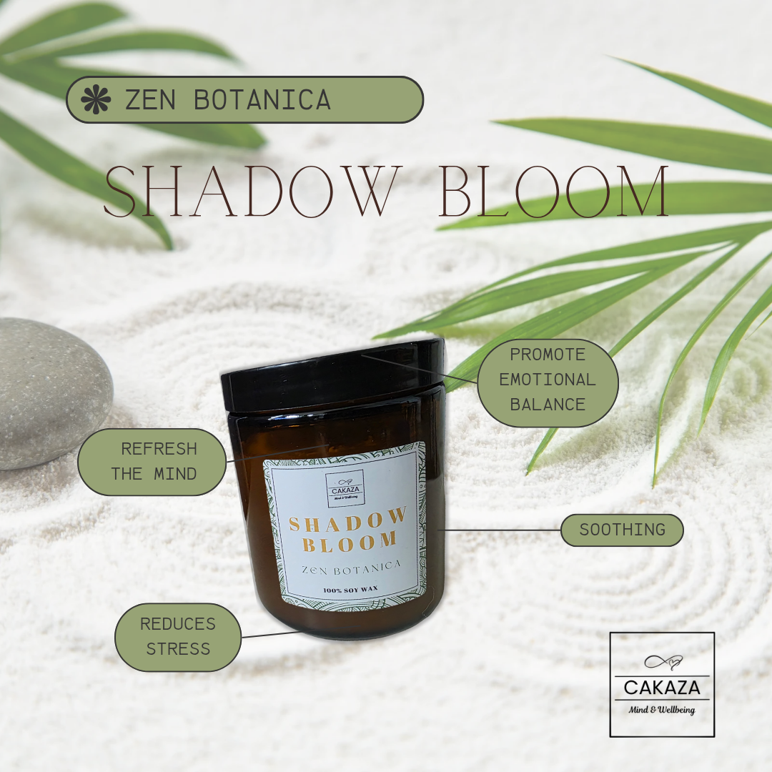 Zen Botanica: Shadow Bloom Candle