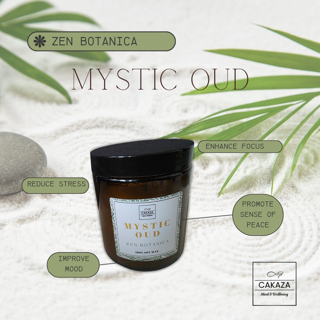 Zen Botanica: Mystic Oud Candle