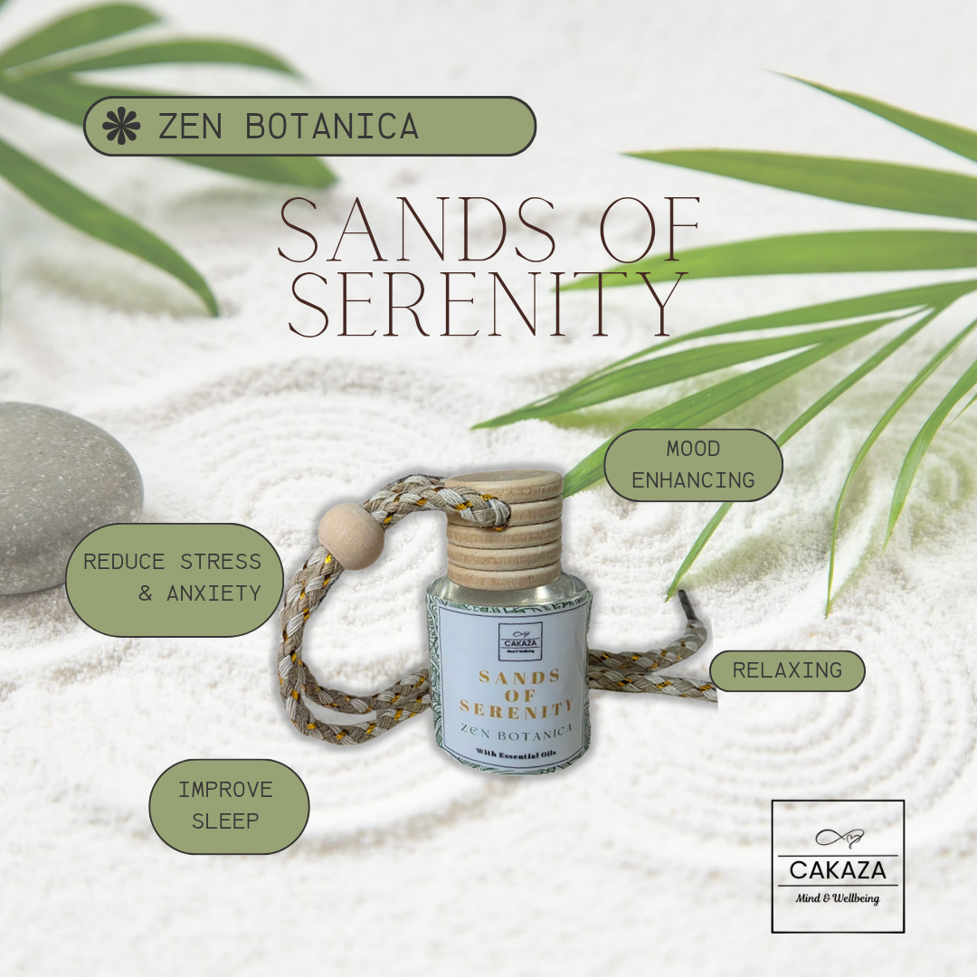 Zen Botanica: Sands of Serenity Car Diffuser